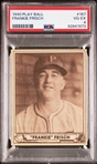 1940 Play Ball #167 Frankie Frisch - PSA 4 (VG-EX)